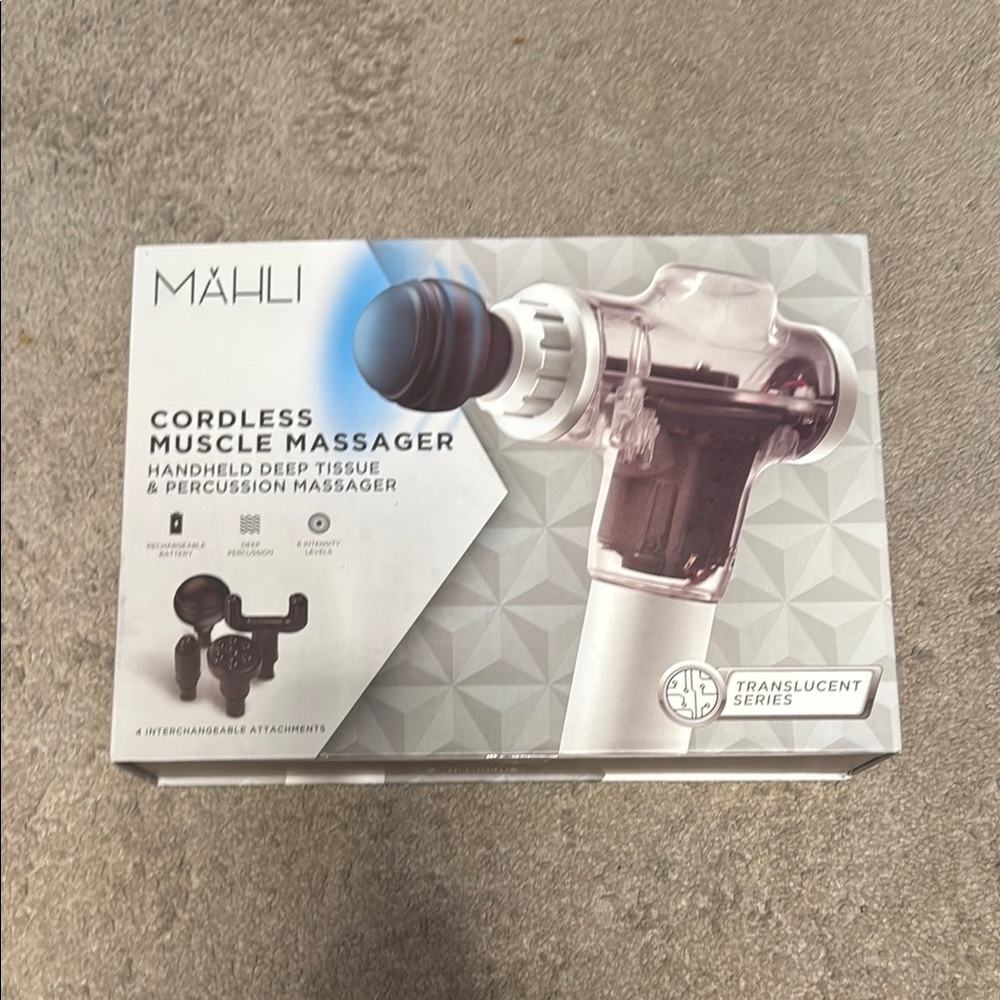 Mähli Cordless Muscle Massager - Translucent